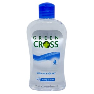 Dung dịch rửa tay khô Green Cross hương Tự nhiên (250ml)